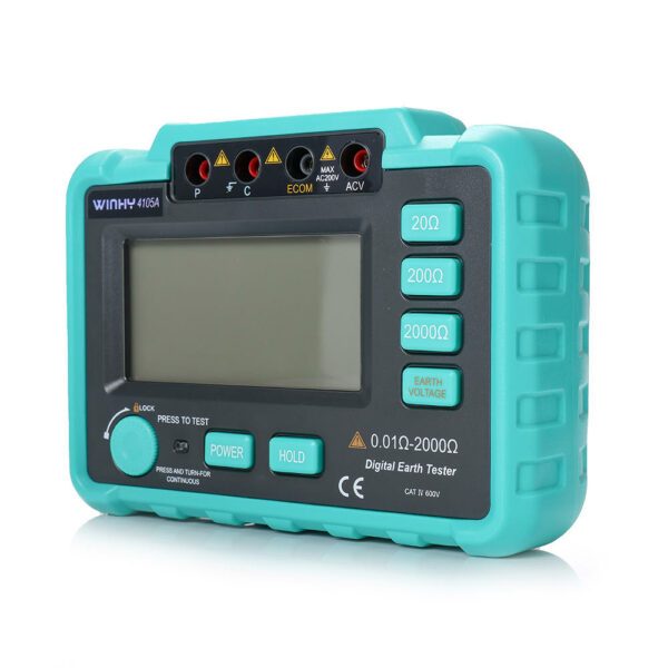 4105A Dust Moisture Proof Resistance Multimeter Grounding Resistance Meter Current AC Voltage Meter