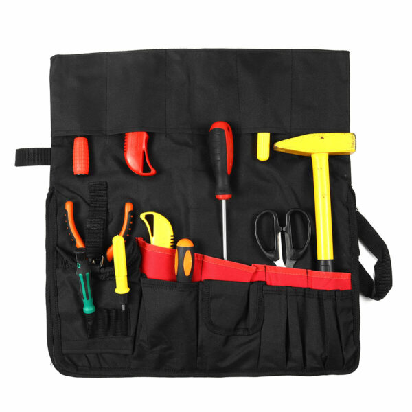 42 Storage Pockets Garden Work Tool Bag For 5 Gallon Bucket Organizer Holder