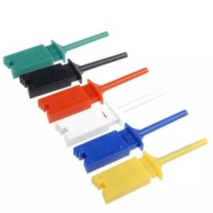 5Pcs DANIU 6 Colors Small Test Hook Clip Grabber Single Probe