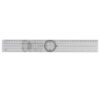 5pcs Multi-Ruler 360 Degree Goniometer Angle Spinal Ruler