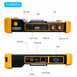 8MP Ahd Monitor CCTV Tester Mini Monitor for Camera Tester CCTV POE Surveillance Camera CCTV Tester Monitor Video Camera Tester