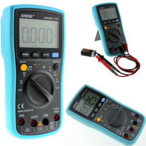 ANENG AN860B+ Backlight Digital Multimeter AC/DC Current Voltage Resistance Frequency Temperature ℃/℉ Tester