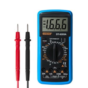 ANENG DT9205A Digital Multimeter Profesional Transistor Tester Backlight esr Meter