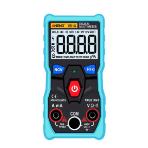 ANENG V01A Digital True RMS Multimeter Tester Autoranging Automotriz Multimeter Blue Color