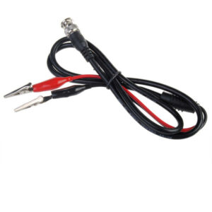 BNC Male Jack To Dual Alligator Clip Oscilloscope Test Probe Cable