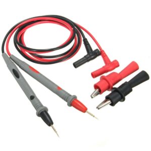 DANIU 20A Multimeter Test Probe Test Lead Alloy Alligator Clips Agilent/Ideal Clamp Multi Meters