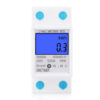 DDS528L LCD Digital Display Energy Meter 230V AC 50Hz Single Phase Backlit Display Wattmeter Power Consumption Energy kWh Electricity Meter