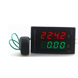 DL69-2042 4-Digit Dual Display Current Voltmeter AC 80-300V 0-100A Led Volt Amp Meter Voltage Current Meter