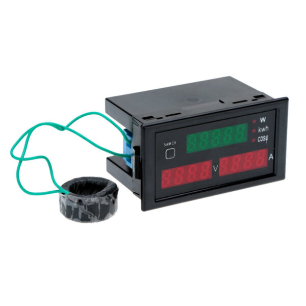 DL69-2047 AC 80-300V 100A Voltmeter Tester Multi-Function Digital Meter Voltage Current Meter Energy Power Instrument