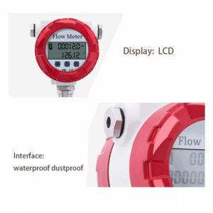 DN15/DN25 Water Flow Meter Turbine Flowmeter Sensor Liquid Gasoline Milk Methanol Alcohol Pulse 4-20mA RS485 Digital Display