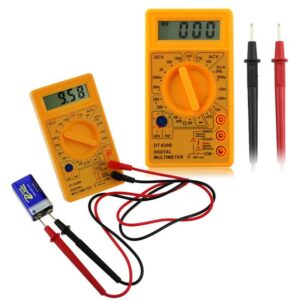 DT-830B LCD Digital Multimeter Electric Voltmeter Ammeter Ohm Tester AC/DC 750/1000V Amp Volt Ohm Tester Meter