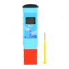 Digital PH Meter Waterproof PH/Temperature Tester Water Quality Test with Dual Level LCD Display