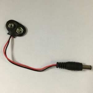 Experimental 9V Battery Snap Power Cable to DC 9V Clip Male Line Battery Adapter