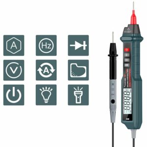 HANMATEK DM10 Pen Type True RMS Digital Multimeter Auto Measurement Non-contact ACV/DCV Handheld Electronic Tester