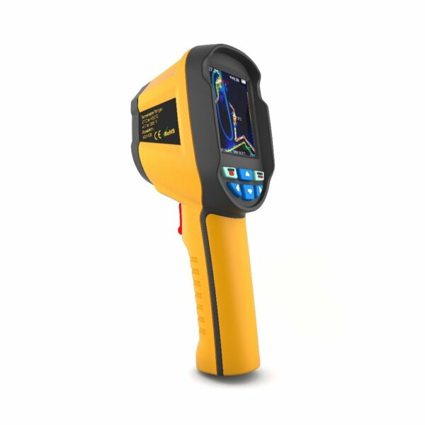 HT-04D 2.4''TFT Infrared Temperature Heat IR Digital Thermal Imager Detector Camera 4G SD Card -20~450 Degree 220x160 Resolution