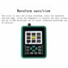 Handheld Mini Digital Oscilloscope with 2.4 Inches TFT Color LCD Screen 120M Bandwidth 500M Sampling Rate for Maintenance and DIY Electronic Test