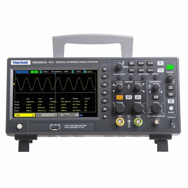 Hantek DSO2D15 Dual-Channel + AFG Digital Storage Oscilloscope 150MHz 1GSa/s Signal Generator Oscilloscope 2 In 1