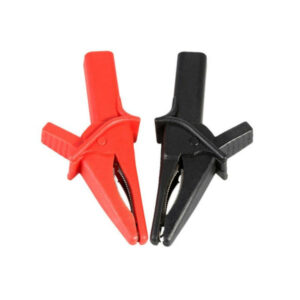 Hantek HT18A Oscilloscope Alligator Clips Large Dolphin Gator Clip Black+Red for Digital Multimeter