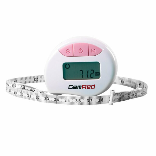 Intelligent Electronic Tape Measure Digital Ruler Intelligent Electronic Ruler 9 Sets of Data Records 1mm Resolution cm/in Measure Circumference/Straight line Measurement