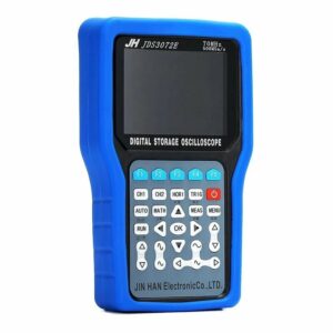 JinHan JDS3082A Hand-held Digital Oscilloscope 2 Channel Max 500MSa/s Sampling Rate 80MHz Bandwidth Oscilloscope With Signal Generator 6000 Counts Digital Multimeter 3 in 1