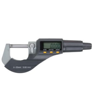 LCD Electronic Digimatic Micrometer Professional 0-25mm Outside 0-1inch/0.00005inch