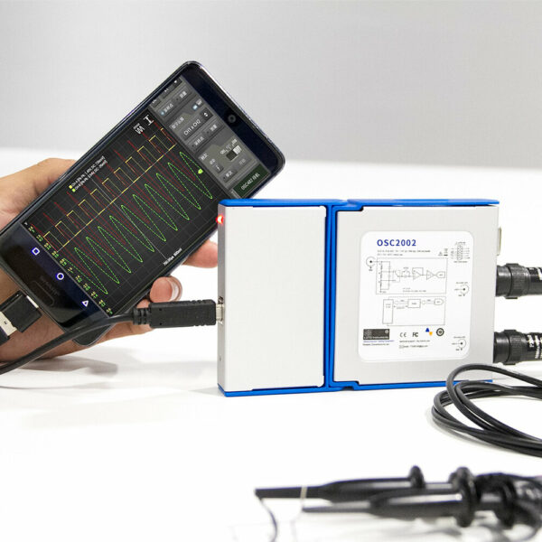 LOTO OSC2002X 2 Channels 1GS/s Sampling Rate USB/PC Oscilloscope 50MHz Bandwidth for Automobile Hobbyist Student Engineers