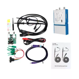 LOTO OSCA02 35MHz 2 CH Oscilloscope 100M/s Sampling Rate Hand-held Portable USB PC Virtual Digital Oscilloscope