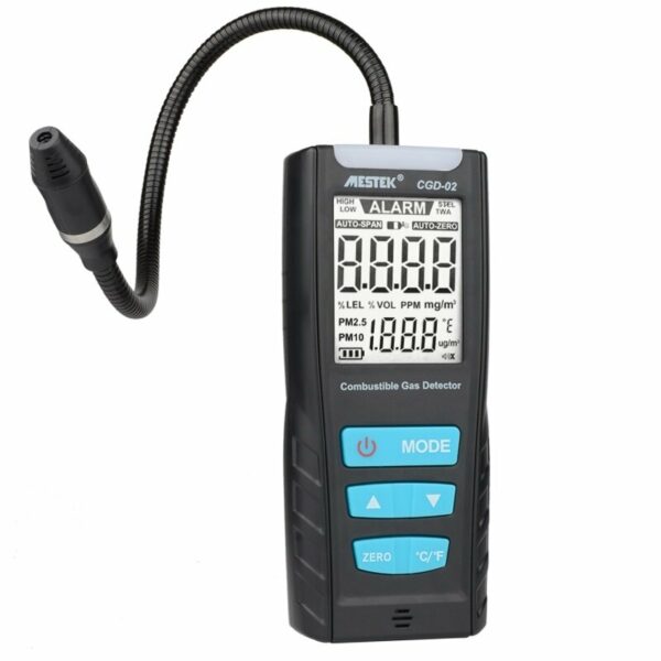 MESTEK CDG01/02 Gas Leak Detector SMART SENSOR Handheld Mini Combustible Gas Sensor Analyzer Hazardous Gas Leak