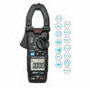 MESTEK CM83B Digital Clamp Meter 600A AC Current AC/DC Voltage Ohm True RMS Auto Range VFD Capacitance NCV Tester Ammeter Multimeter