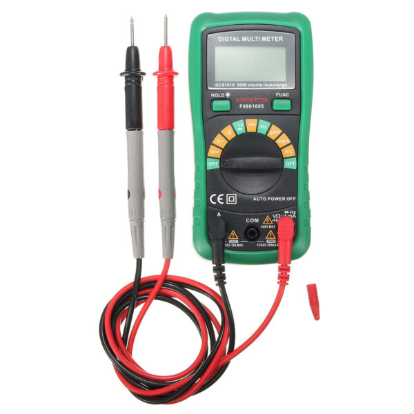 MS8233D Pro Digital Multimeter AC/DC Ammeter Resistance Capacitance LCD Tester