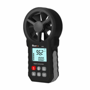 MUSTOOL MT62 Digital Anemometer Beaufort Wind Scale Measure Real-time + Average Wind Speed Measure Air Volume Measure Wind Speed Meter with Temperature Test