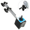 Magnetic Base Holder With Double Adjustable Pole For Dial Indicator Test Gauge