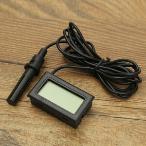 Mini Digital Thermometer Hygrometer Humidity LCD Monitor Probe for Egg Incubator