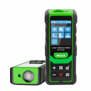 NOYAFA NF-274L Green Light Laser Distance Meter Electronic Roulette Laser Digital Rangefinder Metro Trains Laser Range Finder Measuring Tape