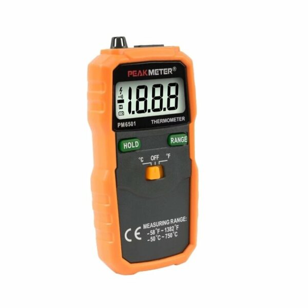 PEAKMETER PM6501 LCD Display Termostato Digital Thermometer K Type Thermocouple Termometer