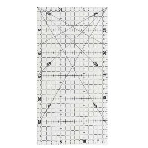 Quilting Sewing Patchwork Foot Aligned Ruler Grid Cutting Tailor Craft Scale