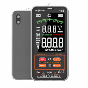 RICHMETERS RM115 T-RMS Smart Digital Multimeter 6000 Counts Multimetro Professional AC/DC Current Voltage Auto-Ranging Meter