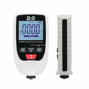 R&D GM998 Car Paint Coating Thickness Gauge Car Paint Electroplate Metal Coating Thickness Tester Meter 0-1500um Fe & NFe probe