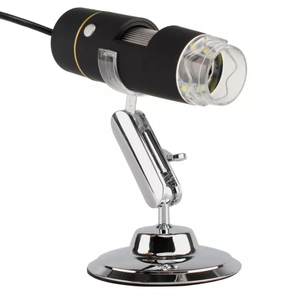 S2 USB 8 LED 1X-500X Digital Microscope Endoscope Magnifier Video Camera Real 0.3MP/1.3MP/2MP