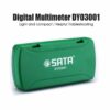 SATA DY03001 Digital Multimeter DC/AC Voltage Current Resistance Diode Measurement Accurately Troubleshoot Automotive and Household Electrical Issues