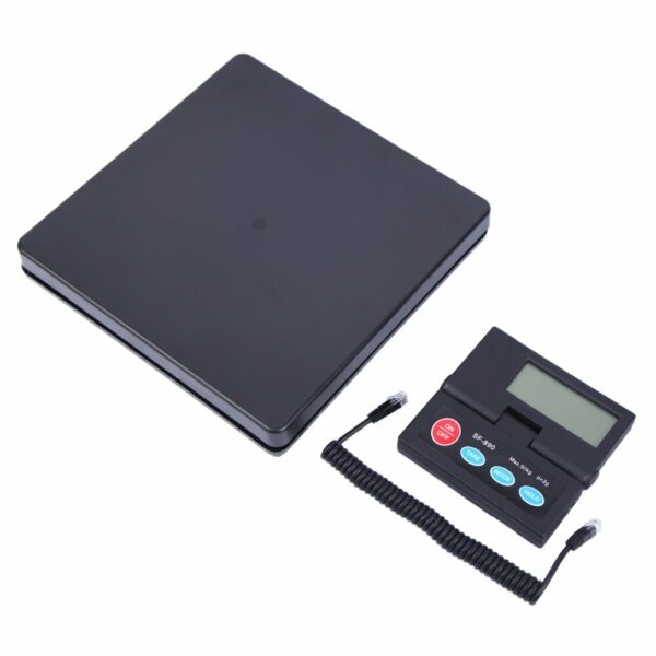 SF-890 Professional Parcel Scale 50Kg Letter Scales Platform Scales Bench Scales Precise Large Screen Display with LED Backlight