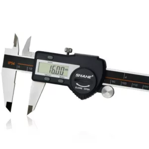 SHAHE Stainless Steel 0-150mm Digital Caliper Vernier Micrometer Internal Dimension/External Dimension/Step/Depth Measuring