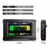 SMT01002 Dual Channel Touch Screen Oscilloscope 100M Bandwidth SMT01002S Dual Channel Oscilloscope + Single Channel Signal Generator