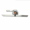 Stainless Steel Vernier Universal Angle Ruler 0-360 Measuring Angle Apparatus Right Angle Ruler Woodworking Indexing Gauge