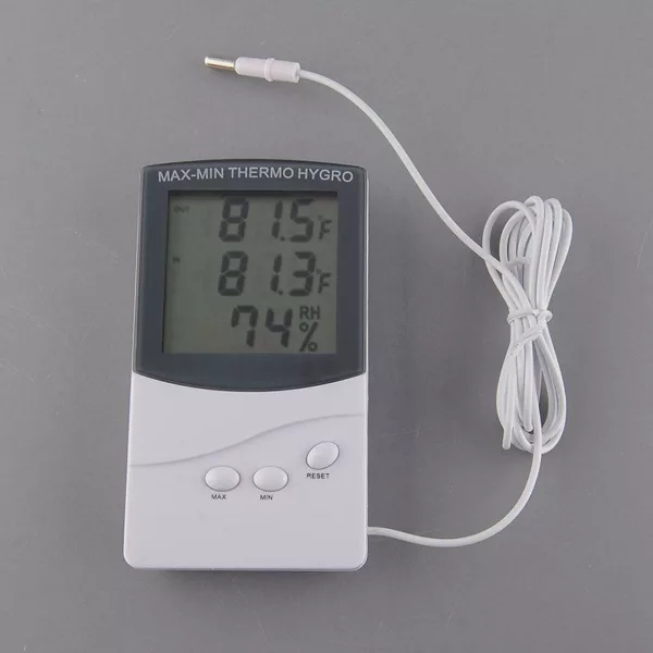 TA-318 High Quality Digital LCD Indoor Outdoor Thermometer Hygrometer Temperature Humidity Meter