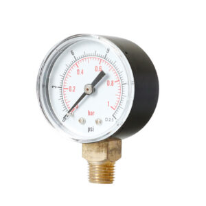 TS-Y504-15/30/60/100/160/300psi 52mm Dial 1/4 BSPT Pressure Gauge