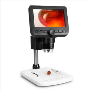 UM046 600X 4.3 Inch Large LCD Screen Digital Microscope Electronic Magnifier With 8 Adjustable High Brightness LED