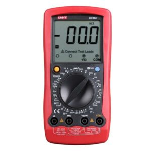 UNI-T UT58D LCD Digital Volt Amp Ohm Capacitance Inductance Multimeter