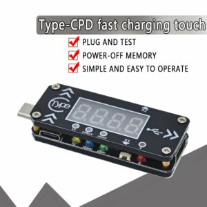 USB Charging Trigger Charger Voltmeter Ammeter 5V/9V/12V/15V/20V/PPS PD2.0 PD3.0 Type-C USB Decoy Device for PD Charger