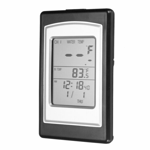 WT0124 Wireless Digital LCD Floating Water Temperature Meter Waterproof Solar Power Swim SPA Pond Bath Measure Meter